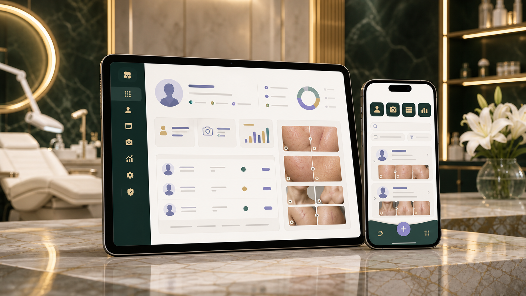 نرم‌افزار مدیریت پرونده و عکس بیماران