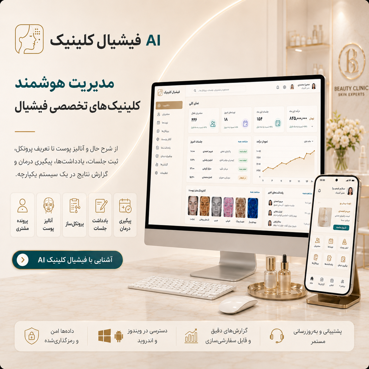 فیشیال کلینیک AI